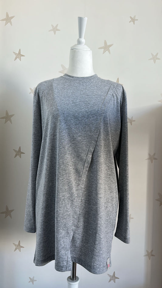 T-shirt Incrocio Manica Lunga