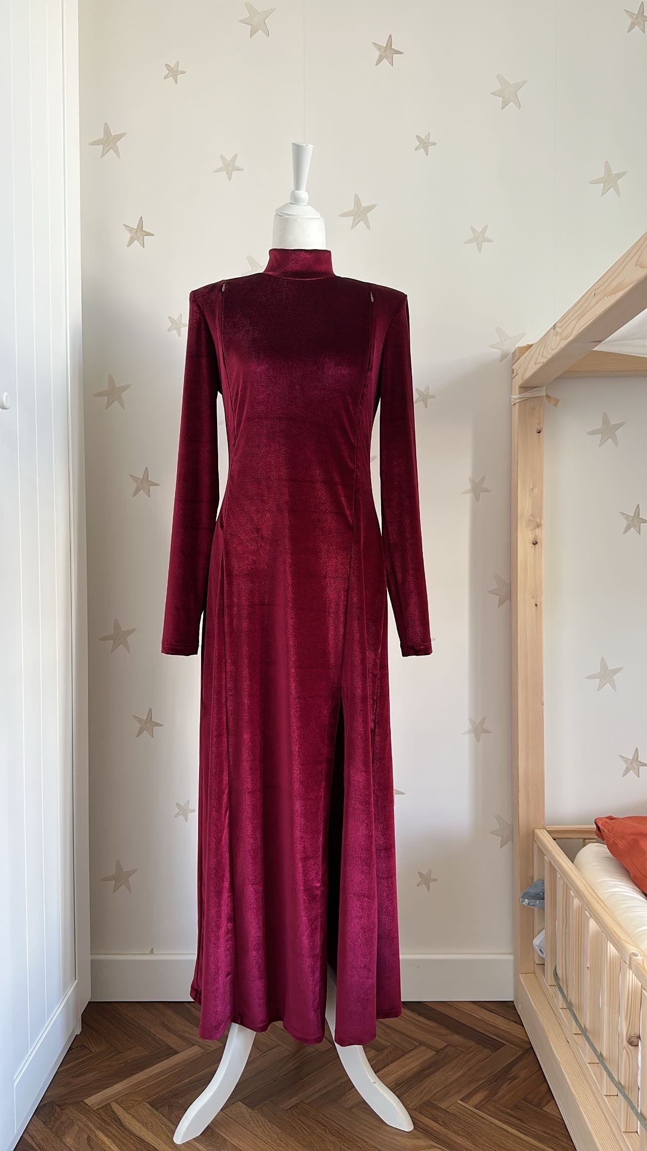 Abito Lungo in Velluto