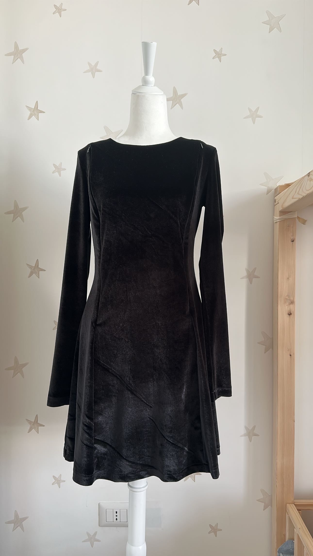 Abito Corto in Velluto