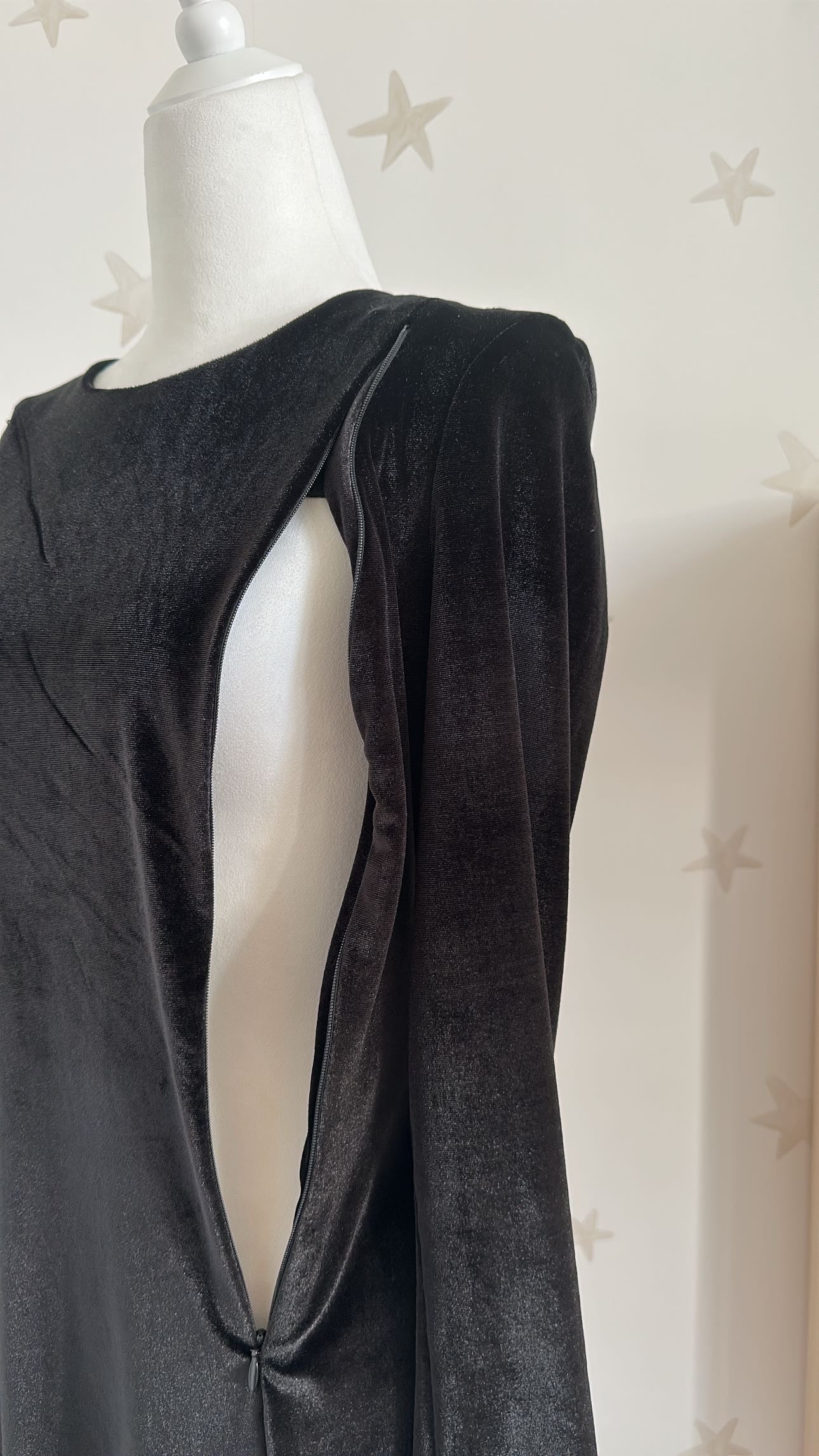 Abito Corto in Velluto