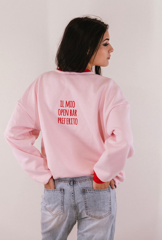 Felpa Over Pink